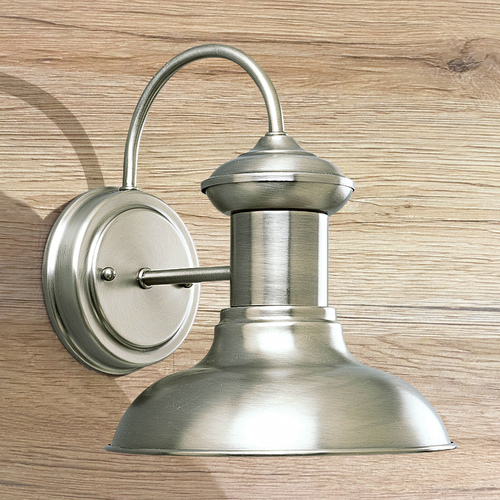 8.31-Inch Barn Light in Antique Nickel by Progress Lighting