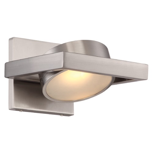 Hawk Brushed Nickel LED Sconce by Nuvo Lighting