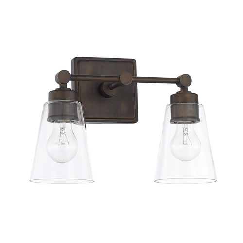 Rory 14-Inch Vanity Light in Old Bronze by Capital Lighting