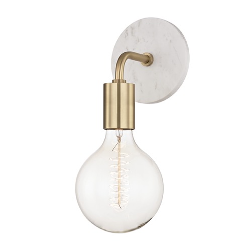 Mitzi by Hudson Valley Chloe Sconce in Brass by Mitzi by Hudson Valley H110101A-AGB