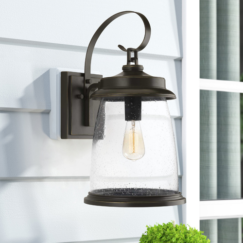 Conover Antique Bronze Large Outdoor Wall Light by Progress Lighting