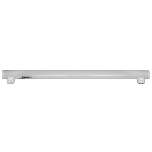 7W LED LN60 T10 Linear 2700K 500 Lumens S14S Base 120V Dimmable by Satco Lighting