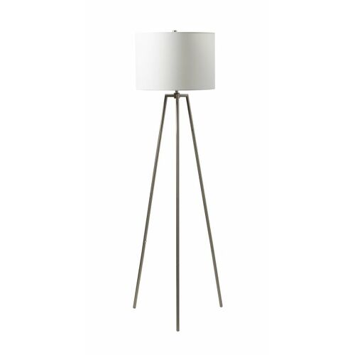 Brushed Polished Nickel Floor Lamp by Craftmade Lighting