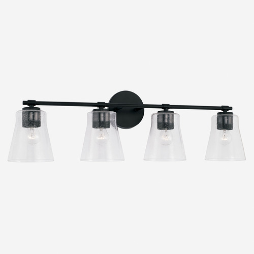 HomePlace by Capital Lighting Baker 31.75-Inch Vanity Light in Matte Black by HomePlace by Capital Lighting 146941MB-533