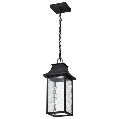Austen Smart LED RGBTW CCT Outdoor Hanging Light in Black by Nuvo