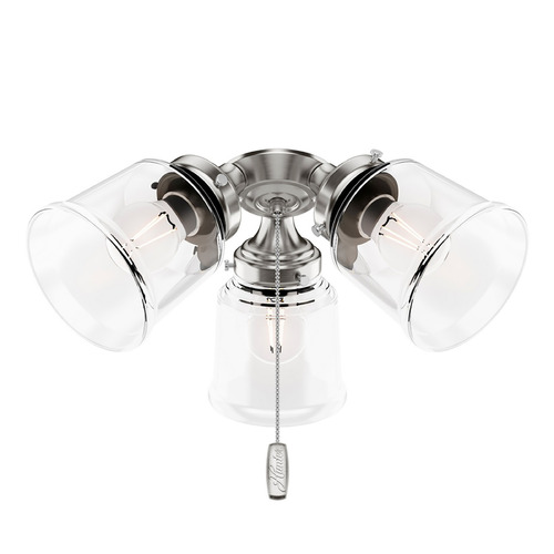 Casablanca Fan Co Samantha Brushed Nickel LED Fan Light Kit
