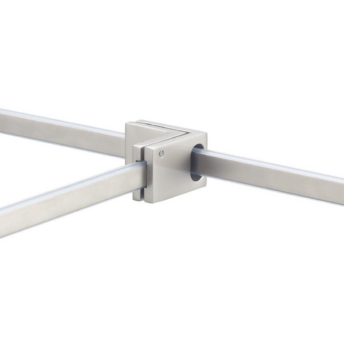 WAC Lighting WAC Lighting Brushed Nickel Solorail T Connector LM-T-BN