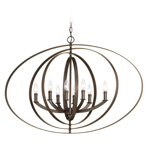 Progress Lighting Equinox Antique Bronze Pendant by Progress Lighting P3791-20