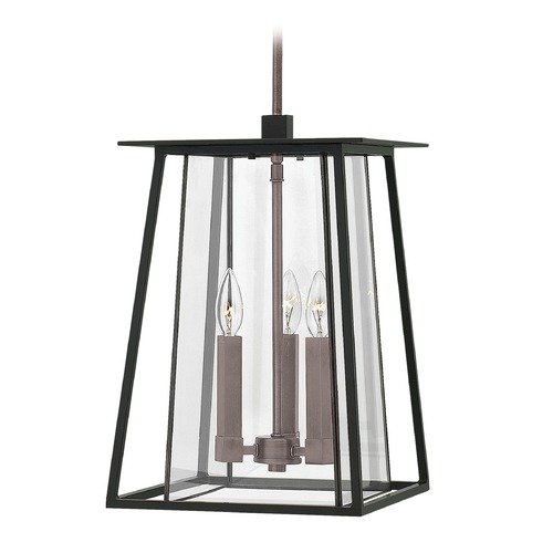 Hinkley Walker 17.25-Inch Outdoor Hanging Light in Black by Hinkley Lighting 2102BK