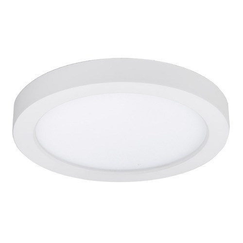 Round White LED Close-to-Ceiling Light by WAC Lighting