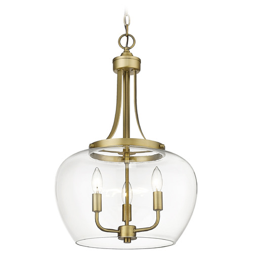 Z-Lite Joliet Olde Brass Pendant by Z-Lite 473P16-OBR