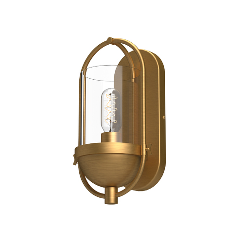 Cyrus 13-Inch Wall Sconce in Aged Gold by Alora Mood