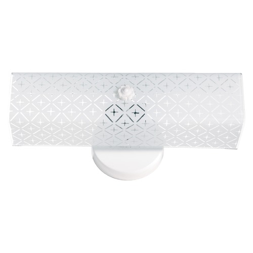 White Bathroom Light by Nuvo Lighting