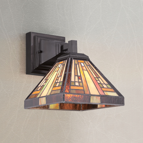 Stephen Vintage Bronze Sconce by Quoizel Lighting