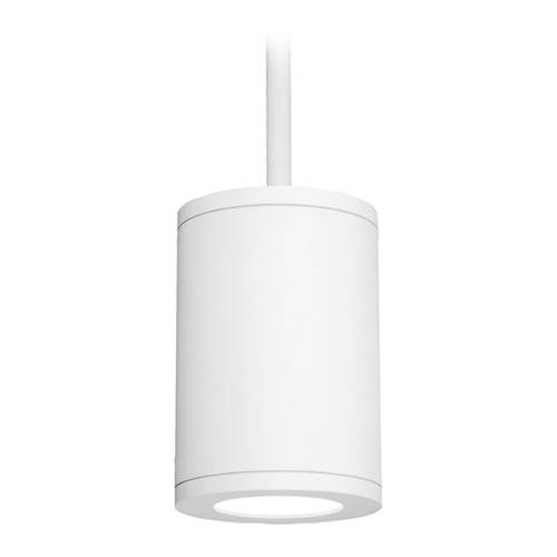 WAC Lighting 6-Inch White LED Tube Architectural Pendant 2700K 1875LM DS-PD06-S927-WT