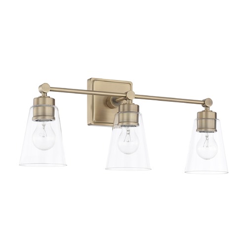 Capital Lighting Rory 23-Inch Vanity Light in Aged Brass by Capital Lighting 121831AD-432