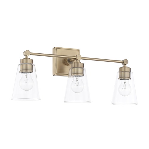 Rory 23-Inch Vanity Light in Aged Brass by Capital Lighting