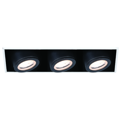 Silo Multiples White & Black LED Recessed Kit by WAC Lighting