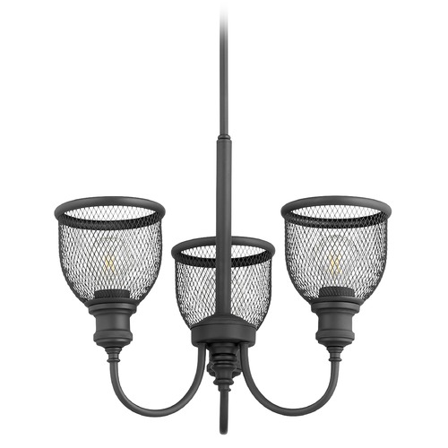 Quorum Lighting Omni Noir Mini-Chandelier by Quorum Lighting 6212-3-69