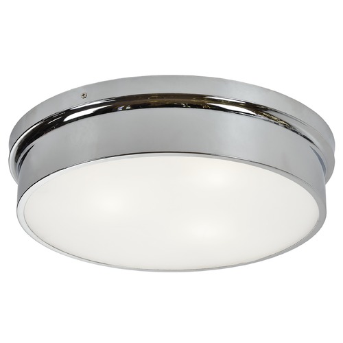 Ciotola Chrome Flush Mount by Matteo Lighting