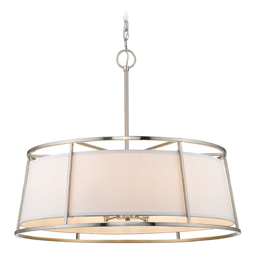 Lenyx Brushed Nickel Pendant by Z-Lite