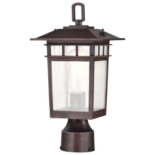 Cove Neck Rustic Bronze Post Light by Nuvo Lighting
