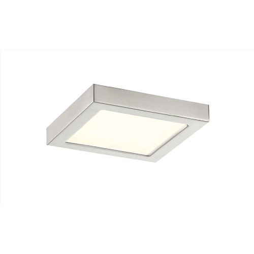 Troy 5-Inch 5CCT LED Flush Mount in Brushed Nickel by Eurofase