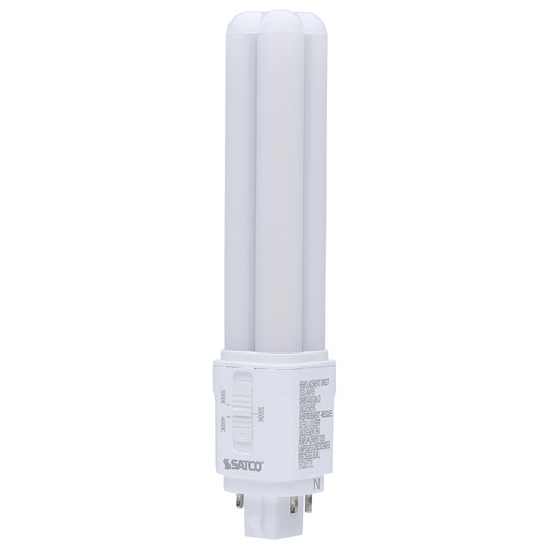 Satco Lighting 9.5W 3CCT PL Type A/B 4-Pin LED Light Bulb by Satco Lighting S29854