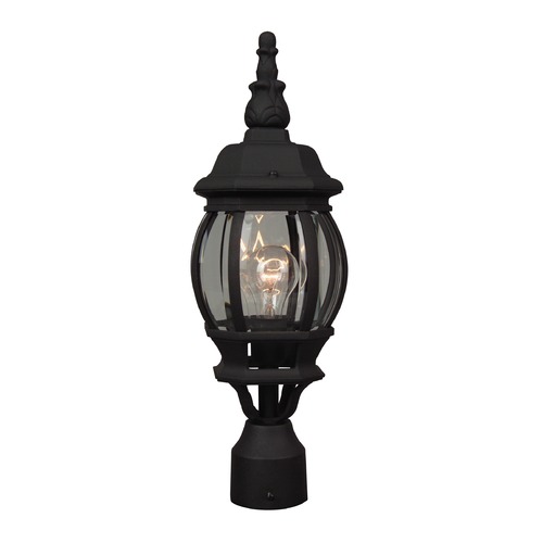 Craftmade Lighting French Style 19.50-Inch Matte Black Post Light by Craftmade Lighting Z325-05