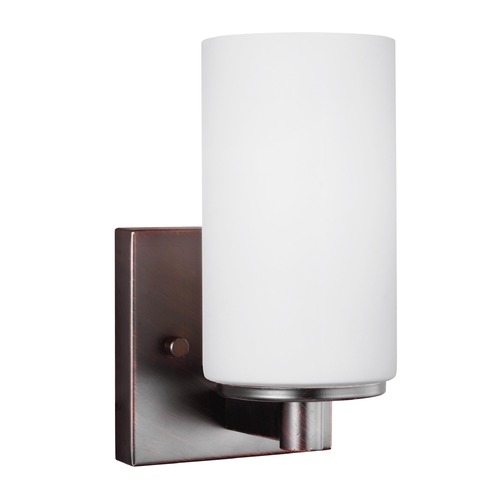 Generation Lighting Hettinger Burnt Sienna Sconce by Generation Lighting 4139101-710