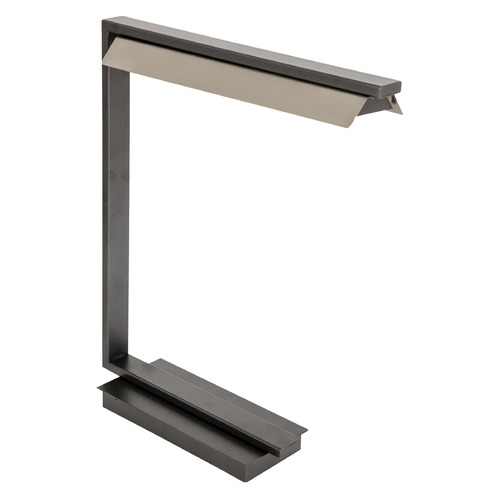 Jay Granite with Satin Nickel LED Table Lamp by House of Troy Lighting
