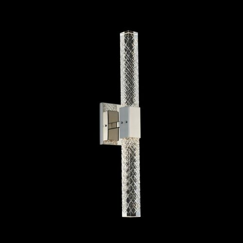 Allegri Lighting Apollo 2-Light ADA LED Sconce in Polished Chrome by Allegri Crystal 034921-010-FR001