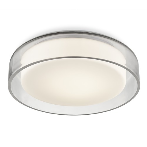 Aston Clear LED Flush Mount by Kuzco Lighting