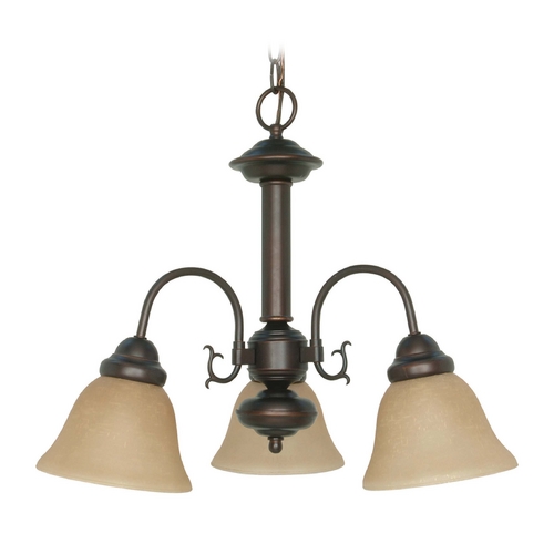 Nuvo Lighting Mini Chandelier in Mahogany Bronze by Nuvo Lighting 60/1252