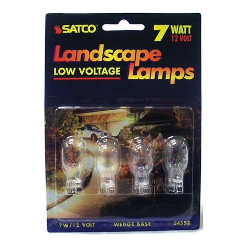 Satco Lighting Xenon T6 Light Bulb Wedge Base 12V by Satco Lighting S4552