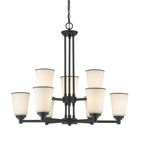 Z-Lite Jarra Bronze Chandelier by Z-Lite 432-9BRZ