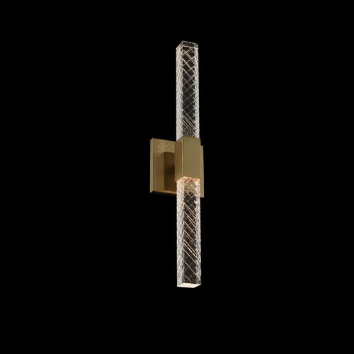 Allegri Lighting Apollo 2-Light ADA LED Sconce in Brushed Champagne Gold by Allegri 034921-038-FR001