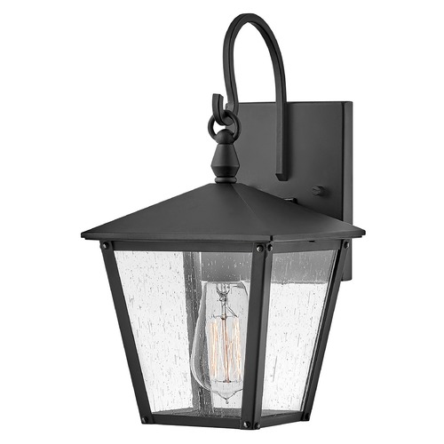 Huntersfield Small Wall Lantern in Black by Hinkley Lighting