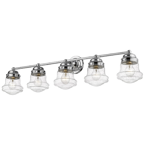 Z-Lite Vaughn Chrome Bathroom Light by Z-Lite 736-5V-CH