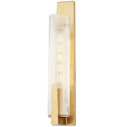 Troy Lighting Malakai Vintage Gold Leaf LED Sconce