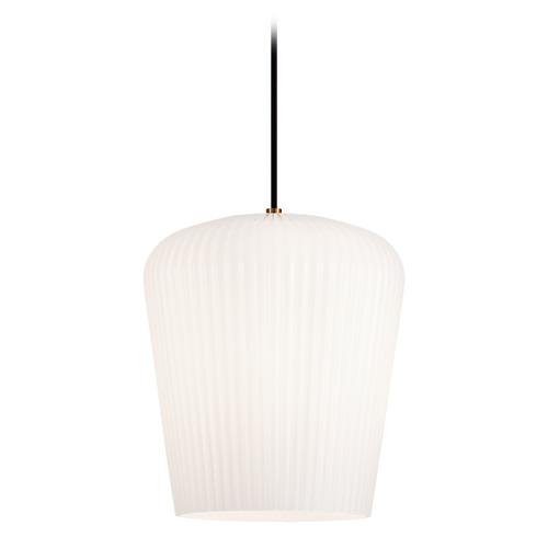 Matteo Lighting Charismo Aged Gold Brass Mini Pendant by Matteo Lighting C61001AGOP
