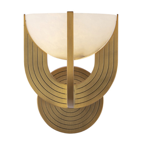 Alora Lighting Colette Vintage Brass LED Bathroom Light
