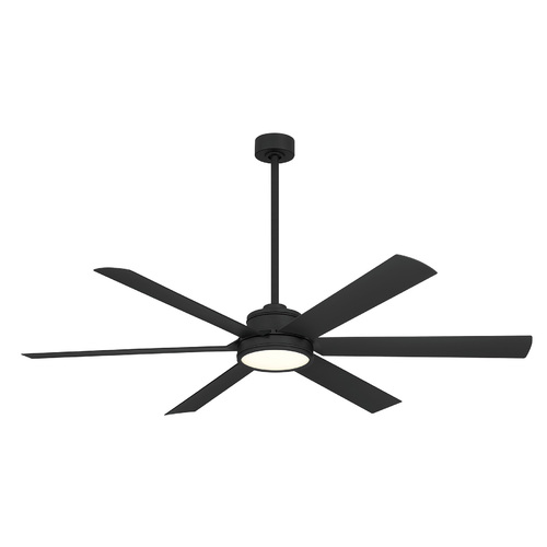 Cairo 65-Inch Smart LED Outdoor Fan in Coal by Minka Aire