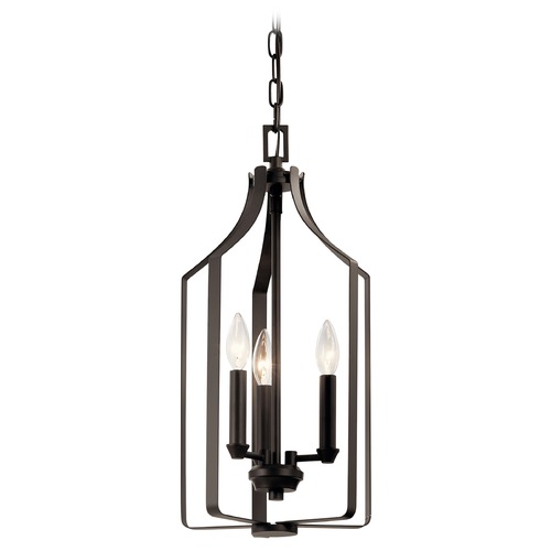 Kichler Lighting Morrigan 3-Light Olde Bronze Pendant by Kichler Lighting 42499OZ