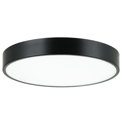 Matteo Lighting Plato Black LED Flush Mount by Matteo Lighting M13702BK