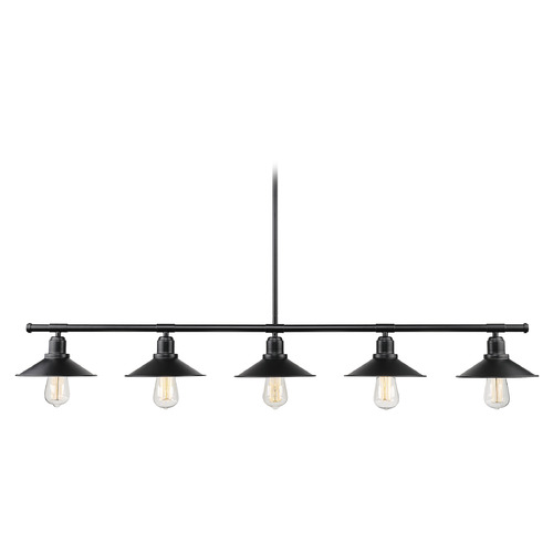 Z-Lite Casa Matte Black Linear Light by Z-Lite 613-5L-MB