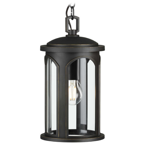 Progress Lighting Gables Antique Bronze Outdoor Hanging Light
