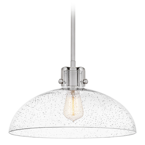 Quoizel Lighting Iona 14.75-Inch Pendant in Brushed Nickel by Quoizel Lighting QP5360BN
