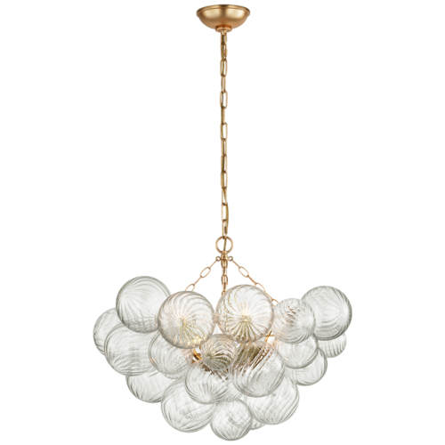 Talia Medium Cluster Chandelier in Gild by Visual Comfort Signature