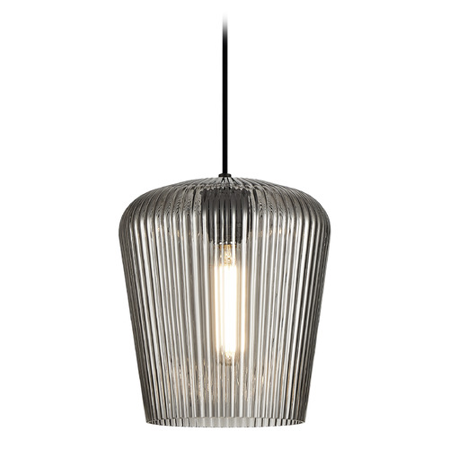 Matteo Lighting Matteo Lighting Charismo Black Mini-Pendant Light with Bowl / Dome Shade C61001BKSM